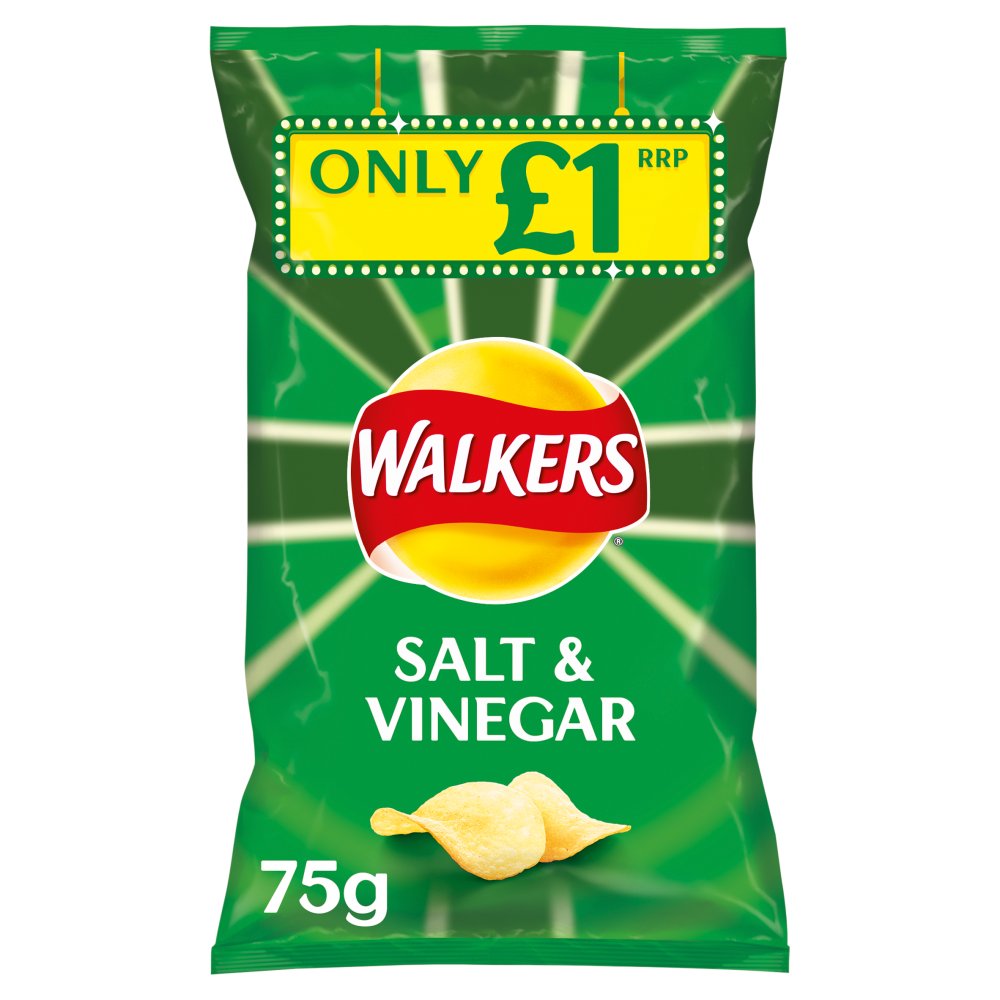 WALKER SALT & VINEGAR 75G