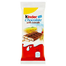 KINDER CHOCOLATE WITH CEREALS  23.5G
