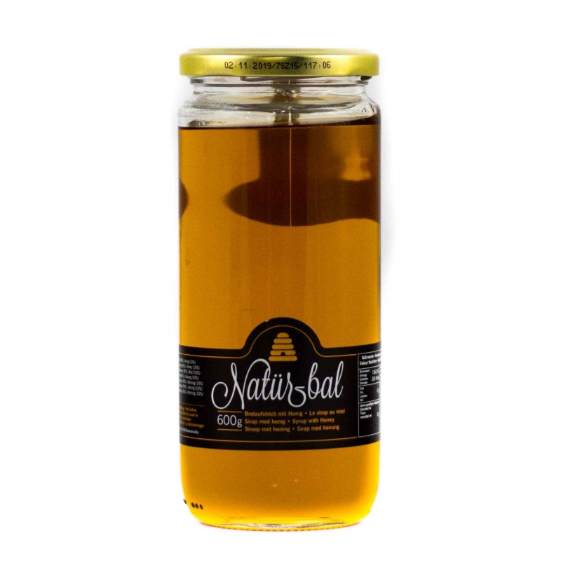 NATURBAL SYRUP WITH HONEY 600G