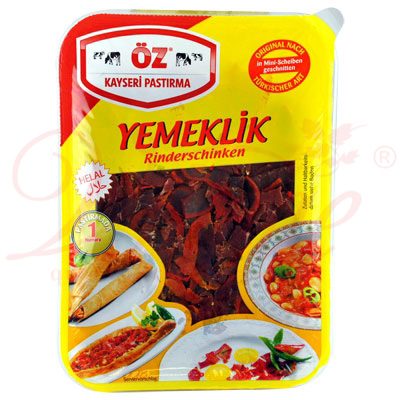 OZ KAYSERI YEMEKLIK PASTIRMA 200G