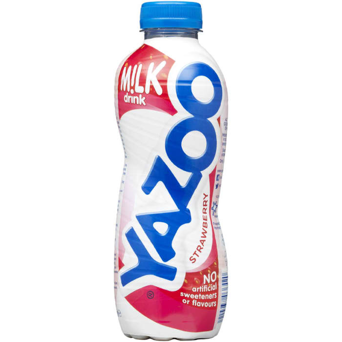 YAZOOO STRAWBERRY MILK DRINK 400ML