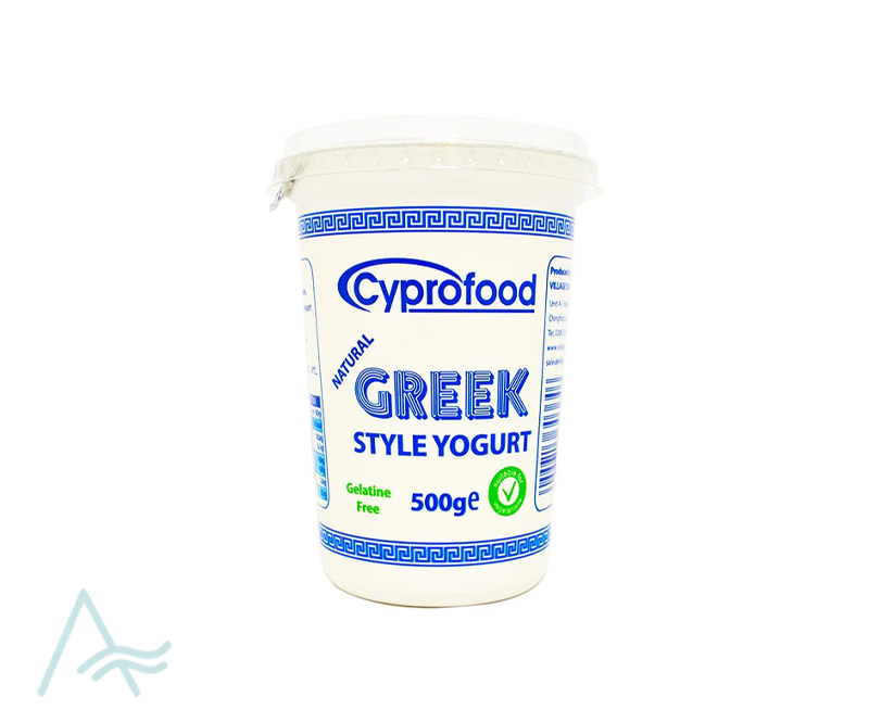 CYPROFOOD NATURAL GREEK YOGURT 500G