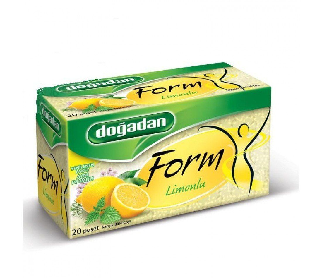 DOGADAN FORM MIXED HERBAL TEA WITH LEMON 20 Bags