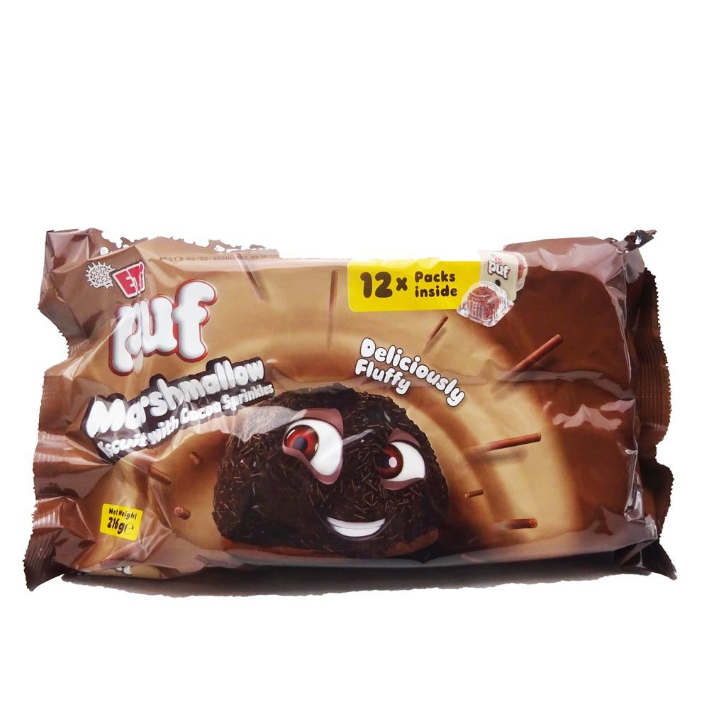 ETI PUF COCOA 12 PACKET