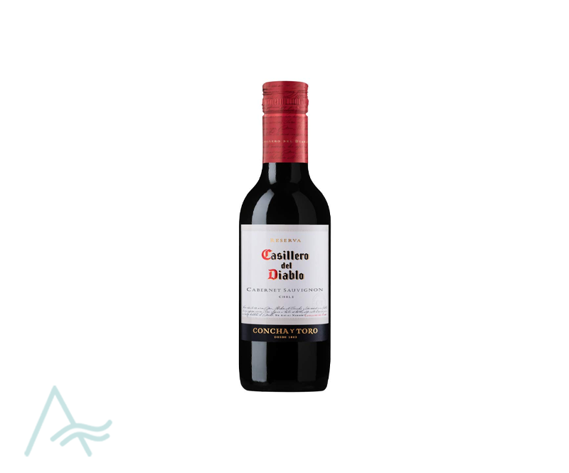 CASILLERO DEL DIABLO CAB SAUVIGNON 187ML