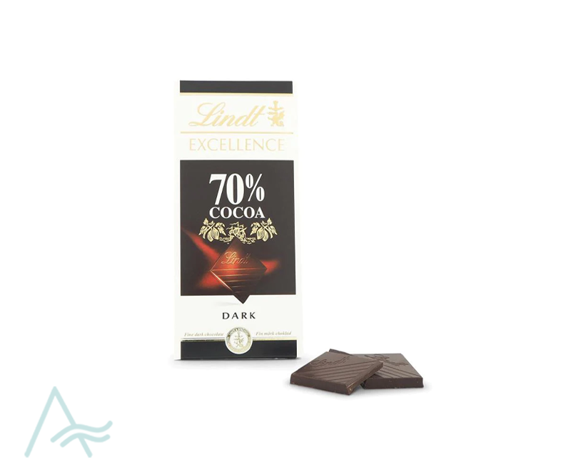LINDT 70% COCOA 100GR