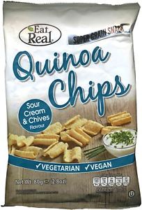 EAT REAL QUINO CHIPS SOUR CREAM 80G