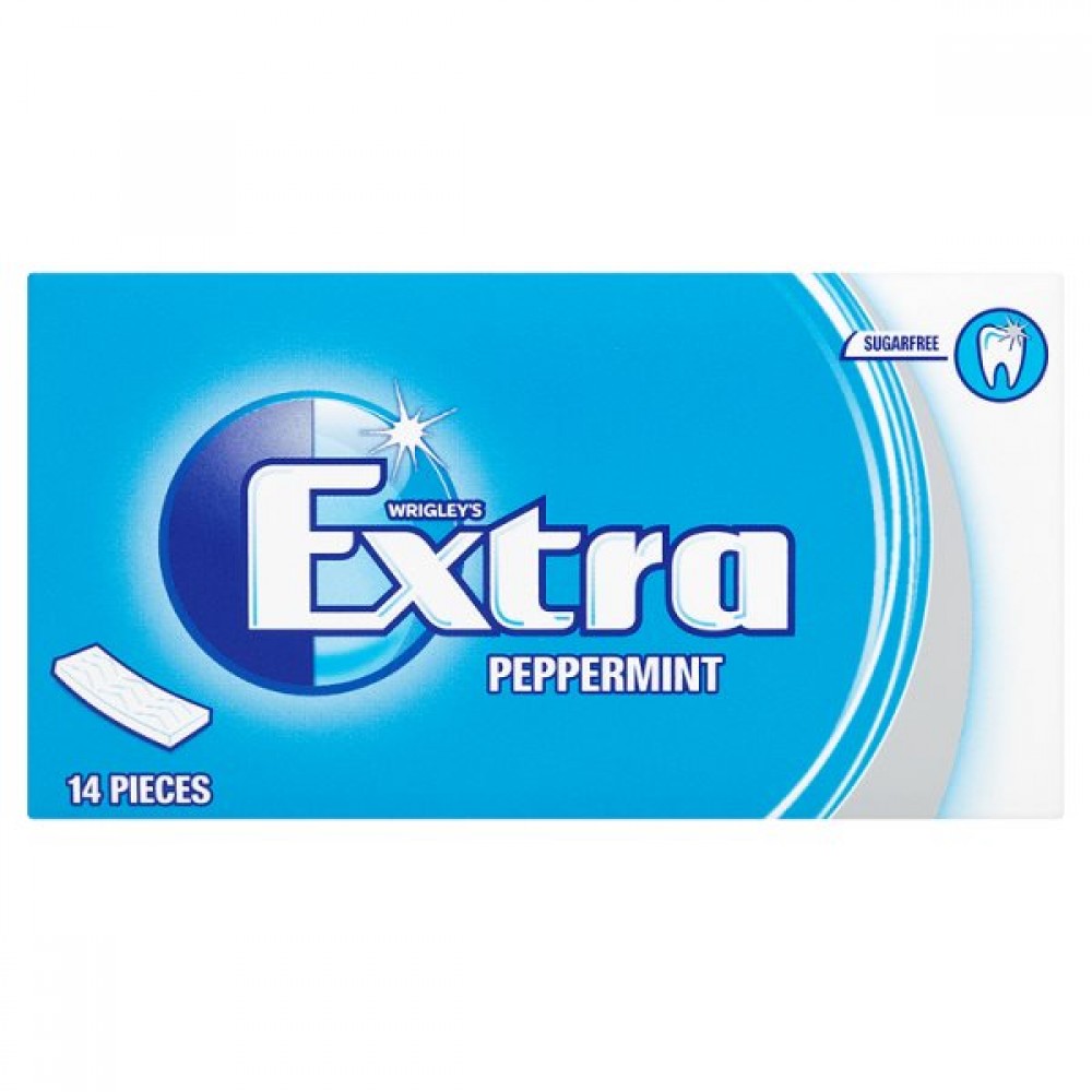 WRIGLEYS EXTRA PEPPERMINT 14 PICES 27G