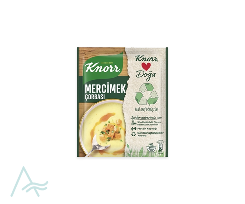 KNORR SOUP LENTIL MERCIMEK 76G