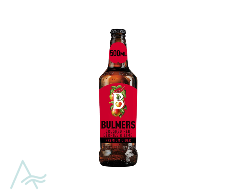 BULMERS RED BERRIES &LIME  500ML