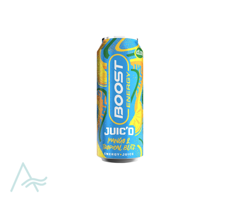 BOOST ENERGY MANGO& TROPICAL 500 ML