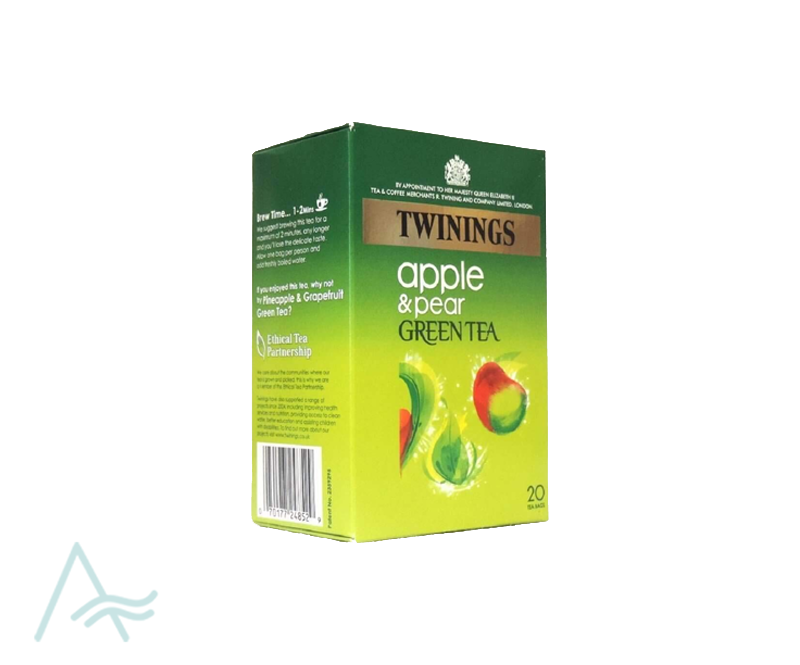 TWINING GREENBTEA APPLE  40G