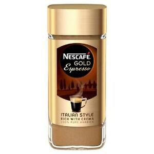 NESCAFE GOLD ESPRESSO INSTANT COFFEE 100 G