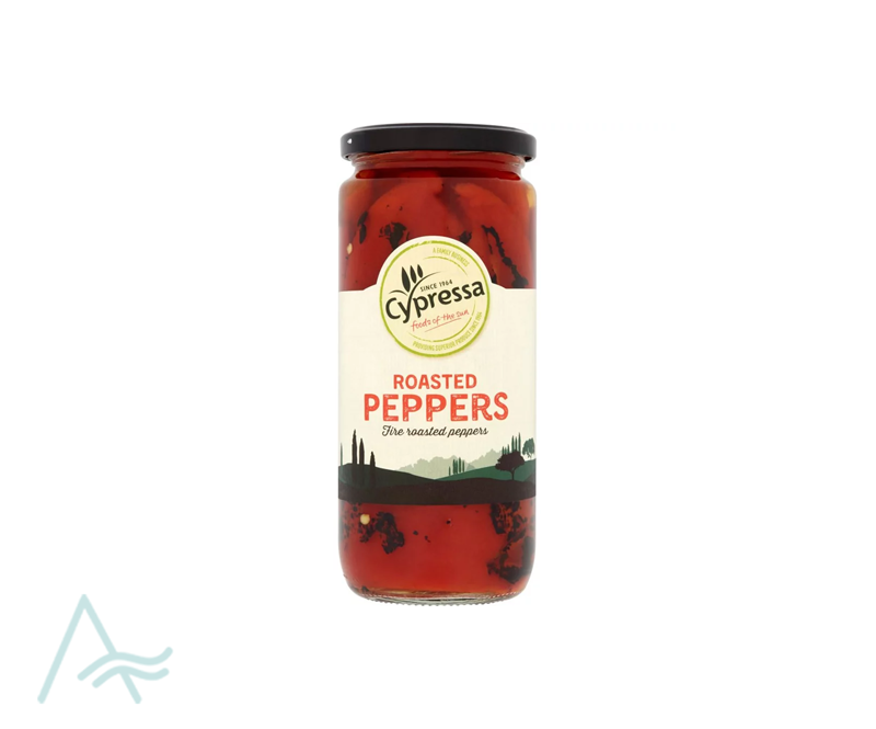 CYPRESSA ROASTED RED PEPPERS 465G