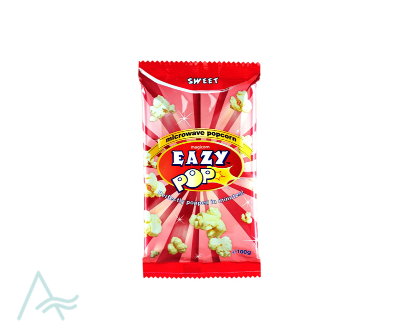 EAZY POP MICROWAVE POPCORN SWEET 85GR