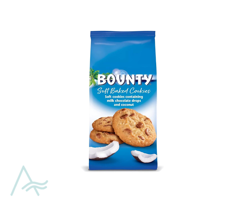 BOUNTY SOFT BAKED COOKIES 180G