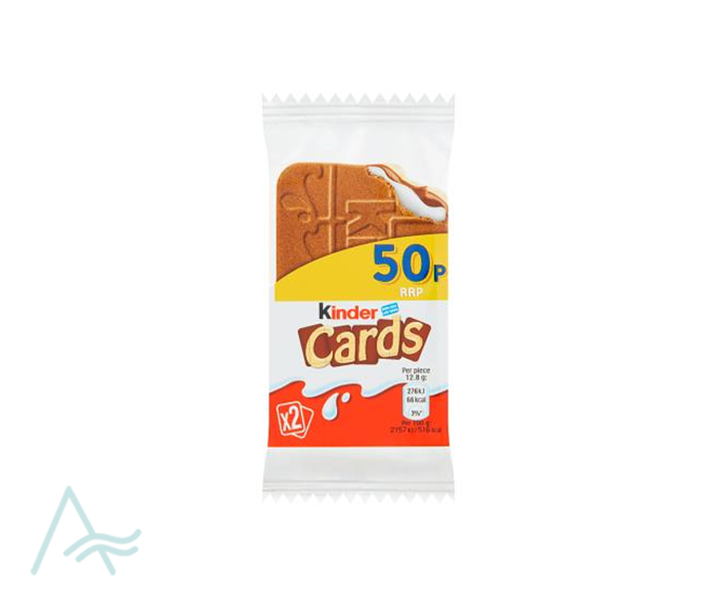 KINDER CARDS PM 50P 26.5 G