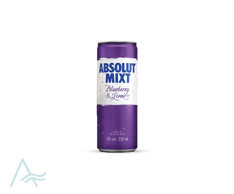 ABSOLUT MIXT BLUEBERRY&LIME 250ML