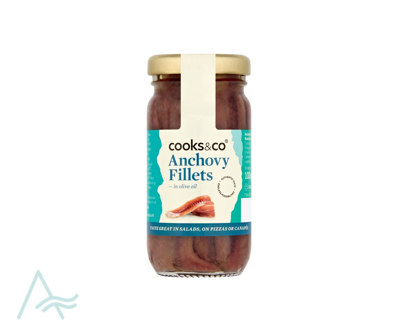 COOKS CO ANCHOVY FILL 100G