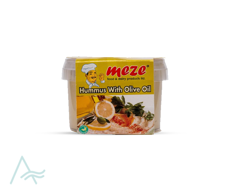 MEZE HUMMUS WITH GREEN OLIVES 250ML