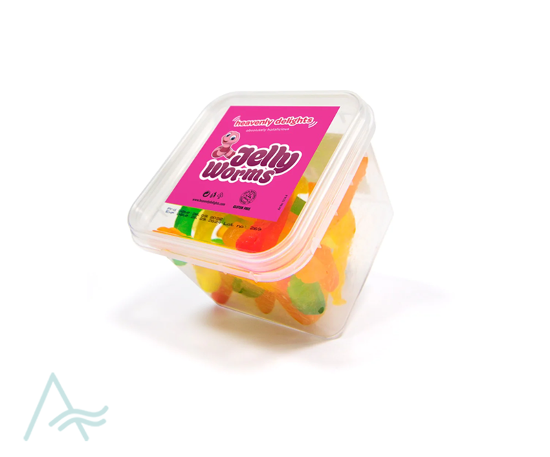 HEAVENLY DELIGHTS JELLY WORMS 140 G