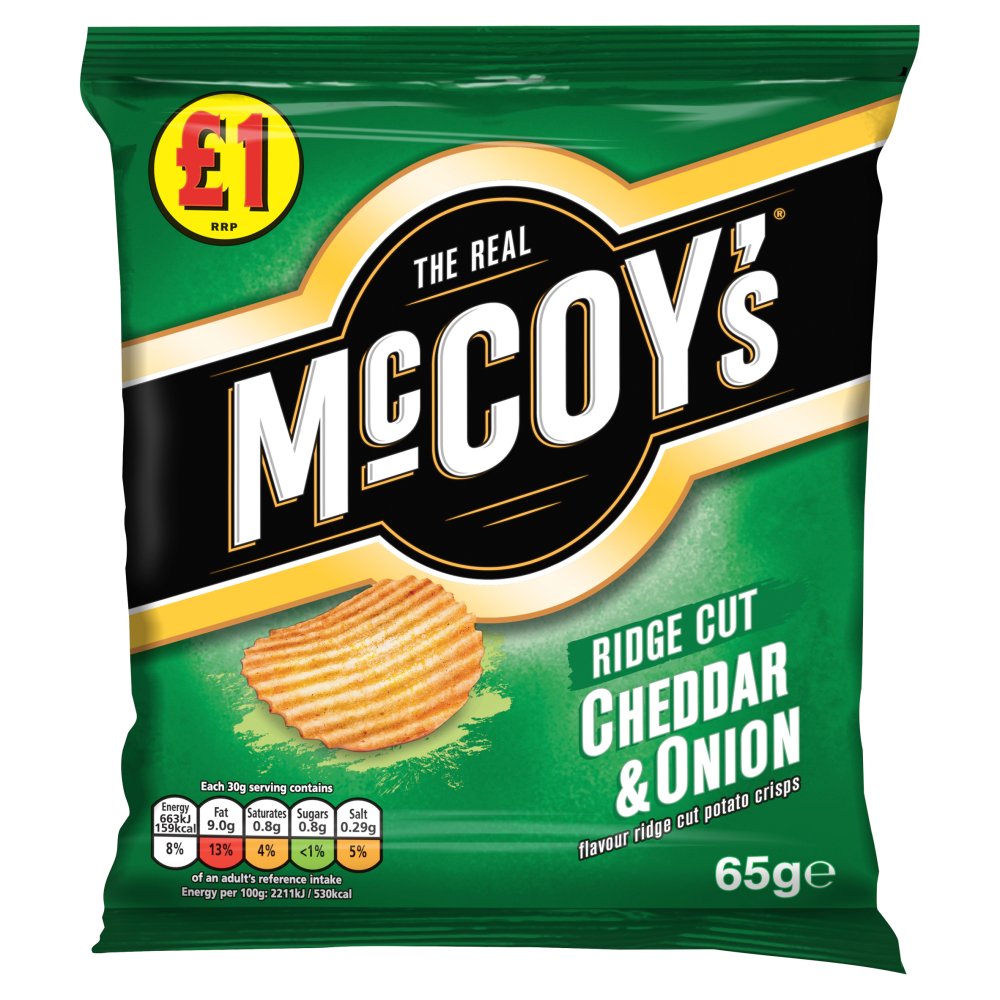 MCCOYS CHEDDAR & ONION 