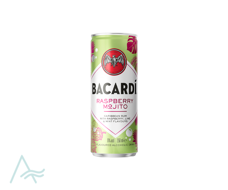 BACARDY RASPERRY MOJITE 250 ML