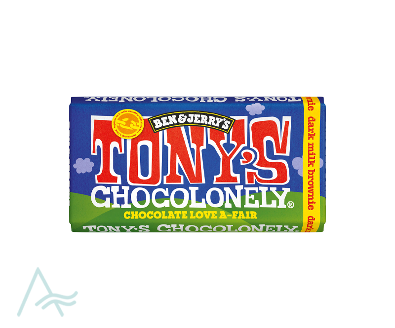 TONYS DARK MILK BROWNIE 180G