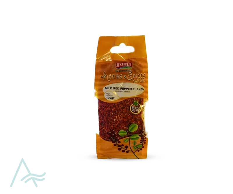 GAMA MILD RED PEPPER FLAKES 100G