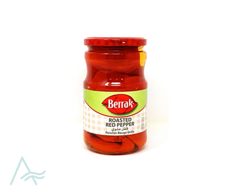 BERRAK ROASTED RED PEPPERS 680G