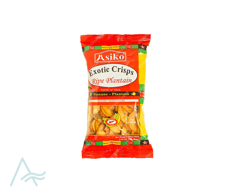 ASKIO EXSOTIC CRIPS RIPE PLANTAIN MILD CHILLI 50 G