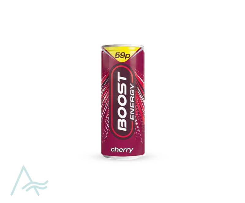 BOOST ENERGY DRINK CHERRY 250 ML PM 59P