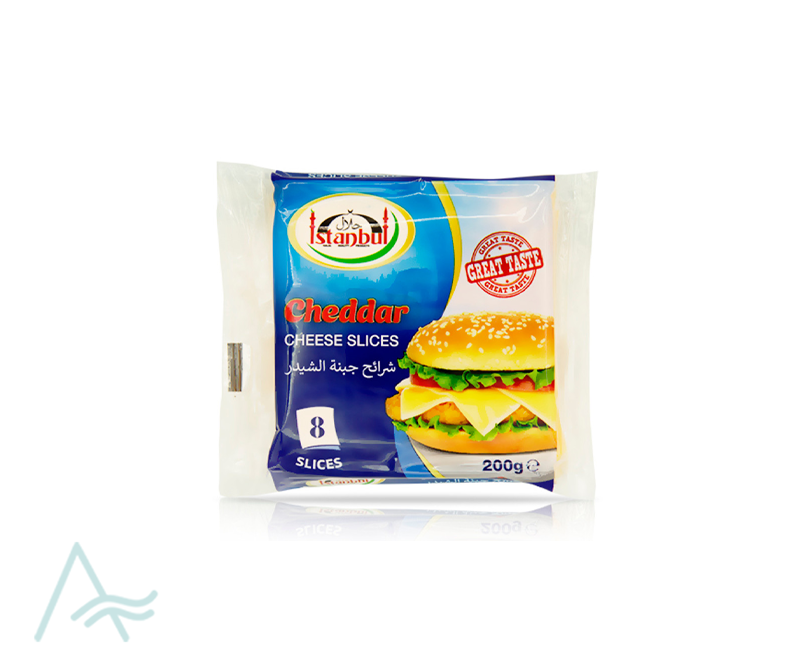 ISTANBUL SLICES CHEDDAR 200G