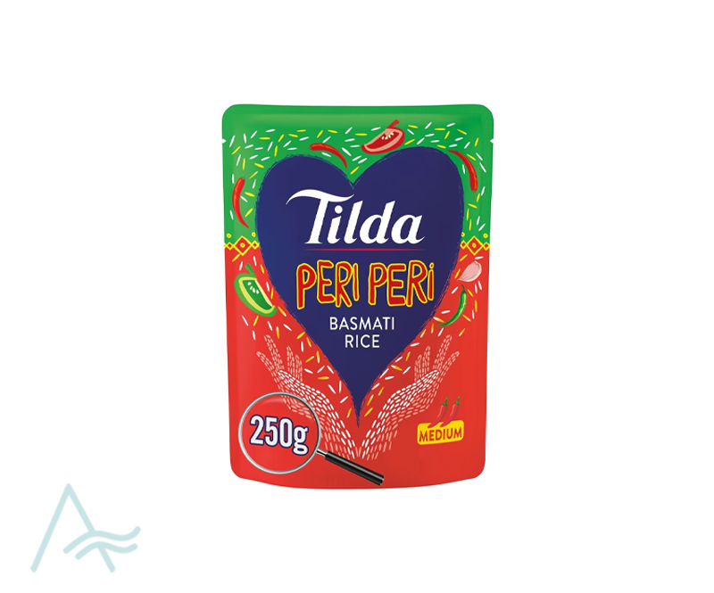 TILDA BASMATI RICE PERI PERI 250 G