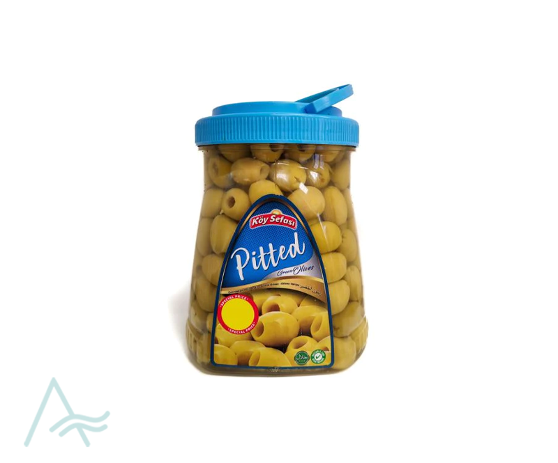 KOY SEFASI PITTED GREEN OLIVE.  600 G