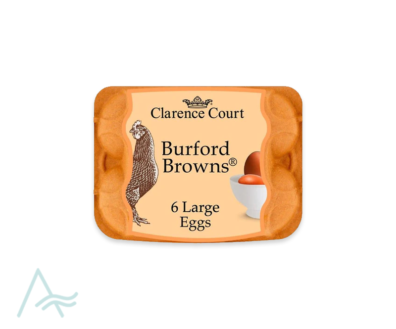 CLARENCE COURT BURFORD BROWN EGG 6'S