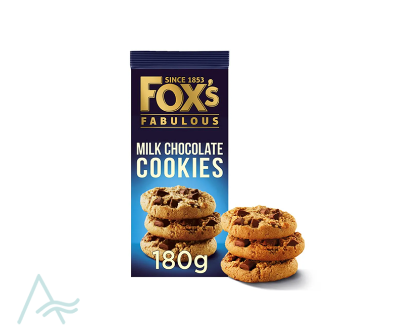 FOXS MILK CHOCO 180G